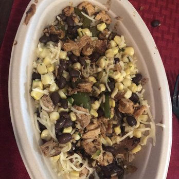 Chipotle Mexican Grill - I did an online order and got one of the emptiest bowls. There was barely rice or fajita peppers and the chicken was tiny pieces. - Mexican Near Me - Sanford, Florida Chipotle Mexican Grill - I did an online order and got one of the emptiest bowls. There was barely rice or fajita peppers and the chicken was tiny pieces. - Mexican Near Me - Sanford, Florida