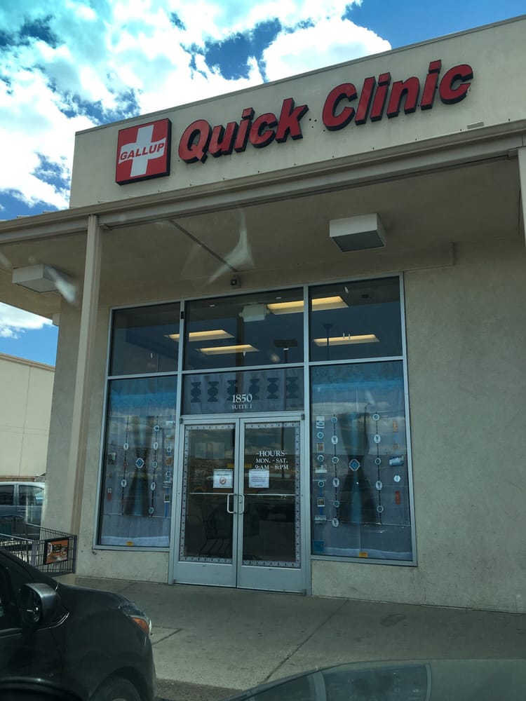 GALLUP QUICK CLINIC Updated September 2024 1850 E Highway 66