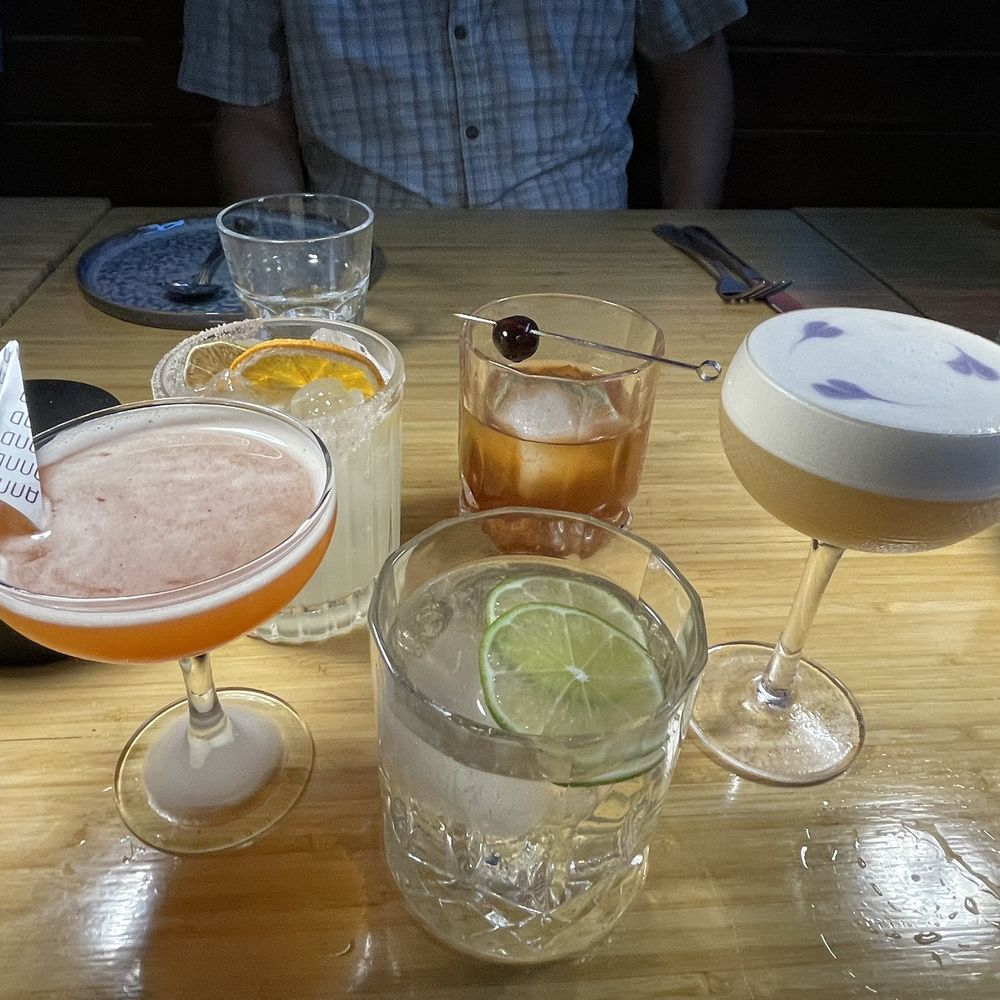 A selection of their fabulous cocktails
