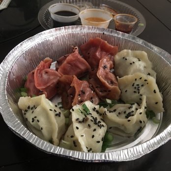 Dina's Dumpling - Beef and Shrimp Dumplings - Caterers Near Me Dina's Dumpling - Beef and Shrimp Dumplings - Caterers Near Me
