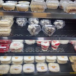 Just a few desserts offered