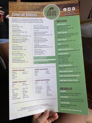 Menu photo 2 Grazing Here Peachtree City, GA