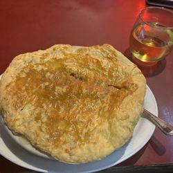 Chicken Pot Pie on special this weekend. Yum!!