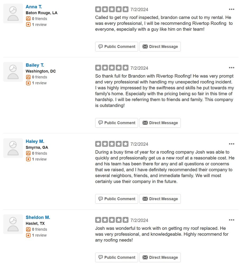 Slide of Rivertop Roofing