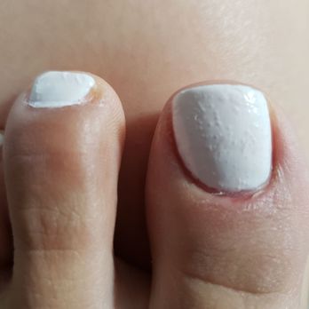 BB Nails & Spa - Toenails are bumpy??? I'm not sure what happened. Also the manicure was painted on top of some cuticles. - Nail Salons Near Me - Fishers, Indiana