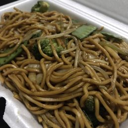 noodles in a styrofoam container noodles in a styrofoam container