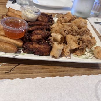 Patio Filipino - Taken 06/25/2025: Appetizer platter - Filipino Near Me - San Bruno, California Patio Filipino - Taken 06/25/2025: Appetizer platter - Filipino Near Me - San Bruno, California