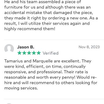 GS Moving Solutions - Some reviews from our Thumbtack Page - Movers Near Me GS Moving Solutions - Some reviews from our Thumbtack Page - Movers Near Me