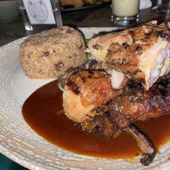 Kokomo - Red Peppa Jerk Chicken (GF), Rice & Peas, Piña Colada. - Caribbean Near Me - Brooklyn, New York Kokomo - Red Peppa Jerk Chicken (GF), Rice & Peas, Piña Colada. - Caribbean Near Me - Brooklyn, New York