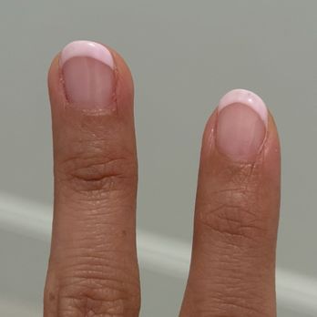 Kk Nails And Spa - Uneven nail shape and French tip - Nail Salons Near Me - Tustin, California Kk Nails And Spa - Uneven nail shape and French tip - Nail Salons Near Me - Tustin, California