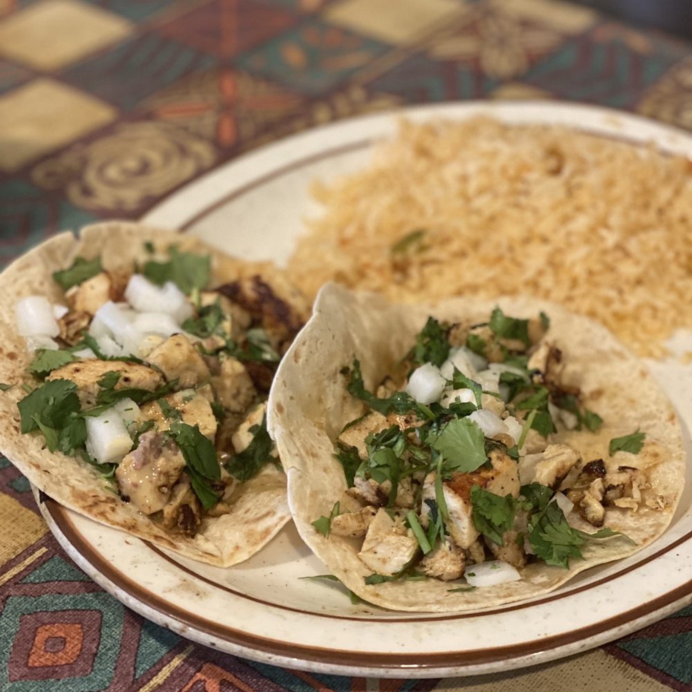 Ray's Mexican Restaurant - two tacos and rice - Tex-Mex Near Me - Katy, Texas Ray's Mexican Restaurant - two tacos and rice - Tex-Mex Near Me - Katy, Texas