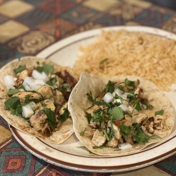 Ray's Mexican Restaurant - two tacos and rice - Tex-Mex Near Me - Katy, Texas Ray's Mexican Restaurant - two tacos and rice - Tex-Mex Near Me - Katy, Texas