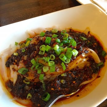 Lakeside Asia Cafe - "Mung bean jelly in spicy sauce" love this cold appetizer - Chinese Near Me - Reston, Virginia