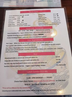 Menu photo 6 I Noodle Ramen & Dumpling Ponte Vedra Beach, FL