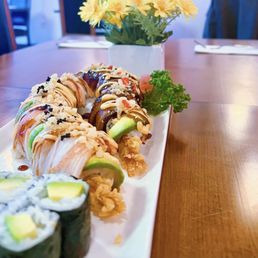 Giant Spicy crab Roll Giant Spicy crab Roll