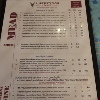 Superstition Meadery - Menu - Tapas/Small Plates Near Me - Prescott, Arizona Superstition Meadery - Menu - Tapas/Small Plates Near Me - Prescott, Arizona
