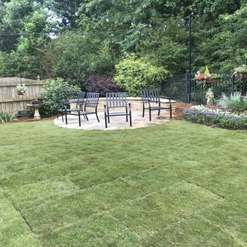 Mobile Joe's Landscaping - View to patio. - Landscaping Near Me - Alpharetta, Georgia Mobile Joe's Landscaping - View to patio. - Landscaping Near Me - Alpharetta, Georgia