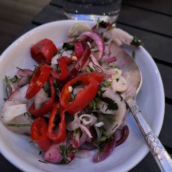 Meesha - Onion fennel salad - Indian Near Me - Seattle, Washington Meesha - Onion fennel salad - Indian Near Me - Seattle, Washington