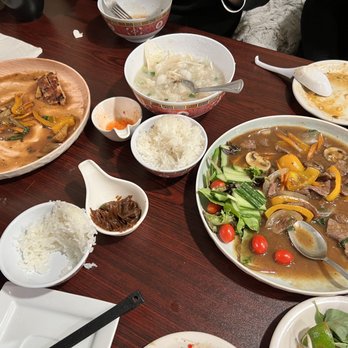 Sweet Basil Cafe - Ginger stir fry, beef stir fry, and chicken porridge - Japanese Near Me - Victor, New York Sweet Basil Cafe - Ginger stir fry, beef stir fry, and chicken porridge - Japanese Near Me - Victor, New York