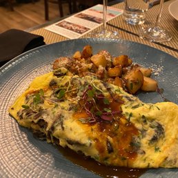 Wild Mushroom Omelette