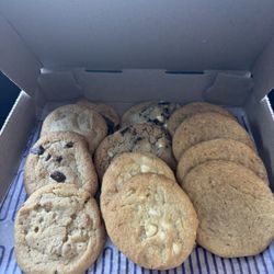 Insomnia Cookies - Chocolate Chunk, Cookies 'N Cream, White Chocolate Macadamia, Snickerdoodle, Peanut Butter Chip