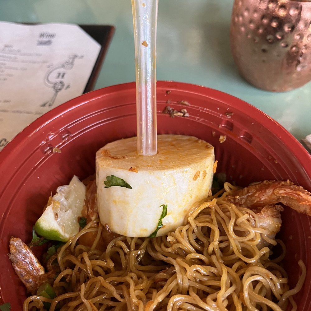 206 BCE - The massive root vegetable & straw holding up the chopsticks - Noodles Near Me - Anaheim, California 206 BCE - The massive root vegetable & straw holding up the chopsticks - Noodles Near Me - Anaheim, California