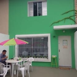 Espaço de Vida Saudável Giovana e Ingrid - Vista da entrada do espaço