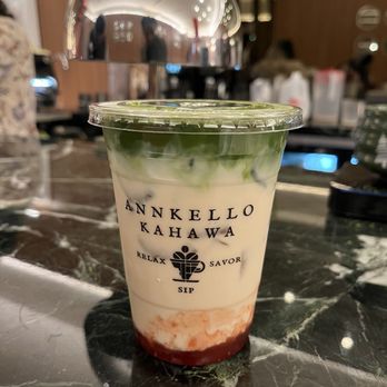 Annkello Kahawa - Strawberry matcha - Coffee & Tea Near Me - Houston, Texas Annkello Kahawa - Strawberry matcha - Coffee & Tea Near Me - Houston, Texas