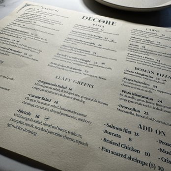 Decore - Italian Near Me - San Diego, California