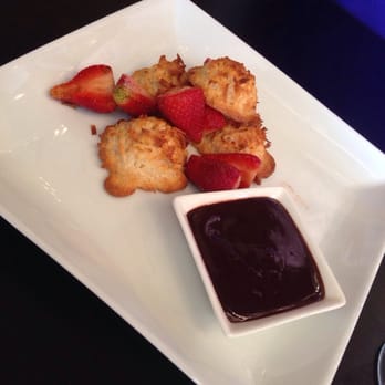 Covington Cellars - Coconut Macaroons w/ dark chocolate sauce! - Wine Tasting Room Near Me - Woodinville, Washington Covington Cellars - Coconut Macaroons w/ dark chocolate sauce! - Wine Tasting Room Near Me - Woodinville, Washington