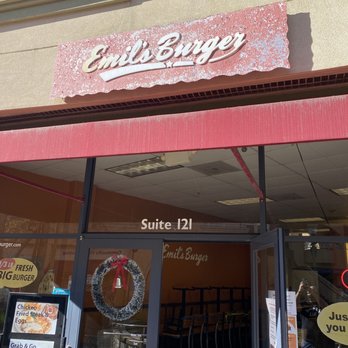 Emil's Burger and Breakfast - Sign outside the restaurant. - Breakfast & Brunch Near Me - Oakland, California Emil's Burger and Breakfast - Sign outside the restaurant. - Breakfast & Brunch Near Me - Oakland, California