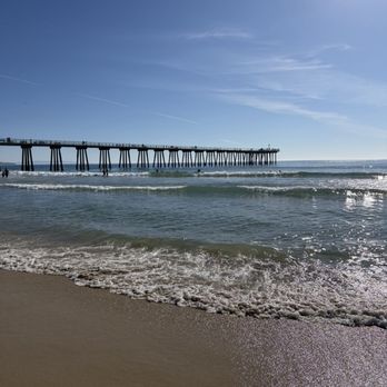 Hermosa Beach - Hermosa Beach Pier looking south from the north - Beaches Near Me - Hermosa Beach, California