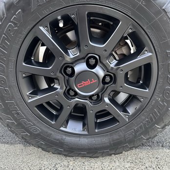 Baid Polish - Stock tundra rims to satin powder coated - Powder Coating Near Me - Anaheim, California