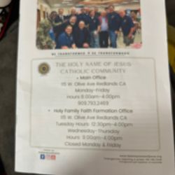 The Holy Name Of Jesus Catholic Community - Bulletin