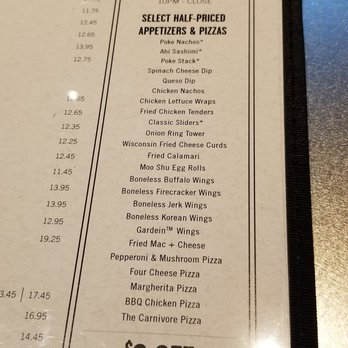 Yard House - Half-priced apps during happy hour - New American Near Me - Carlsbad, California