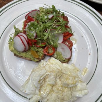 Ted's Bulletin Capitol Hill - Avocado Toast - scrambled egg whites instead of a poached egg - New American Near Me - Washington, DC, District of Columbia