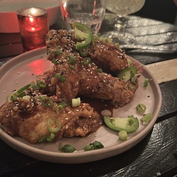 Traif - Glazed - confit Chicken Wings - New American Near Me - Brooklyn, New York Traif - Glazed - confit Chicken Wings - New American Near Me - Brooklyn, New York