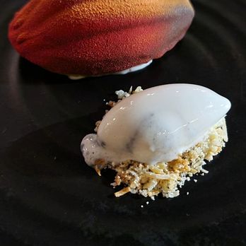 Valle - Cacao mango creme with ash coconut ice cream - Wine Bars Near Me - Oceanside, California