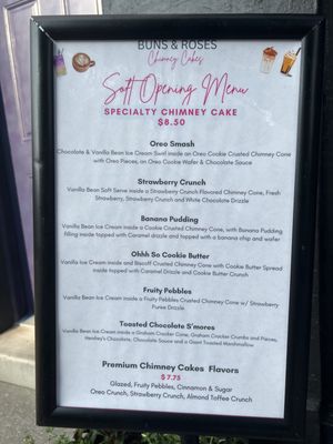 Menu photo 8 Buns & Roses Chimney Cakes Baltimore, MD