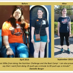 Danielle drops 30lbs in just 4 months