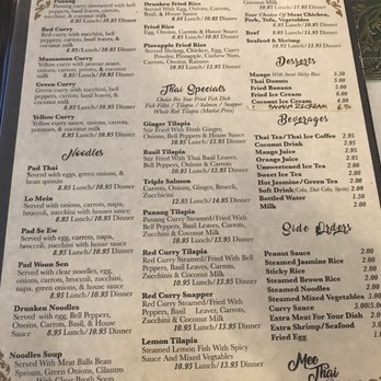 Mee Thai Restaurant - Menu - Thai Near Me - Orlando, Florida Mee Thai Restaurant - Menu - Thai Near Me - Orlando, Florida