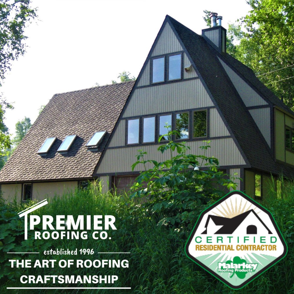 Slide of Premier Roofing