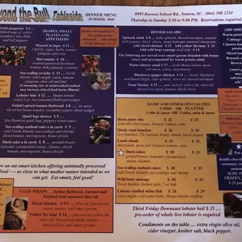 Beyond the Bull - The menu at Beyond the Bull is AMAZING AF! - New American Near Me - Seneca, South Carolina