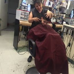 She has been cutting my boys hair from the first cut real friendly always open late even on holidays A+ She has been cutting my boys hair from the first cut real friendly always open late even on holidays A+