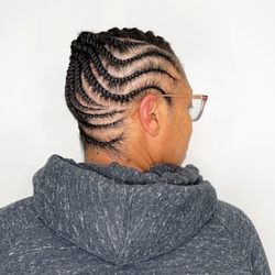 Naturally Chic Salon - Flat twist updo