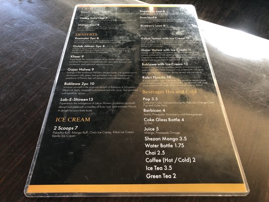 Menu photo 2 Karakoram Vancouver, BC