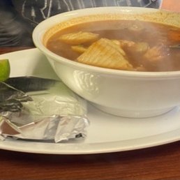 Caldo de Mariscos (seafood soup)