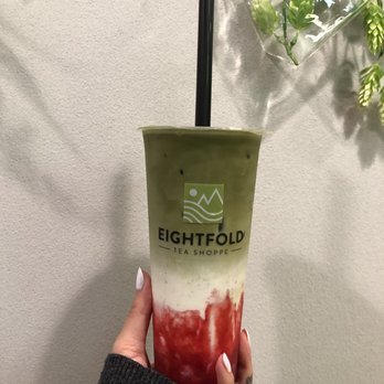 Eightfold Tea Shoppe - Raspberry matcha - Bubble Tea Near Me - Costa Mesa, California Eightfold Tea Shoppe - Raspberry matcha - Bubble Tea Near Me - Costa Mesa, California