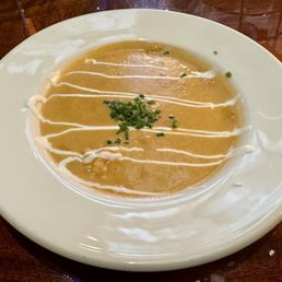 Excellent lobster bisque!