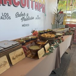 Don Julio's Taqueria & Catering - Private taco bar set up